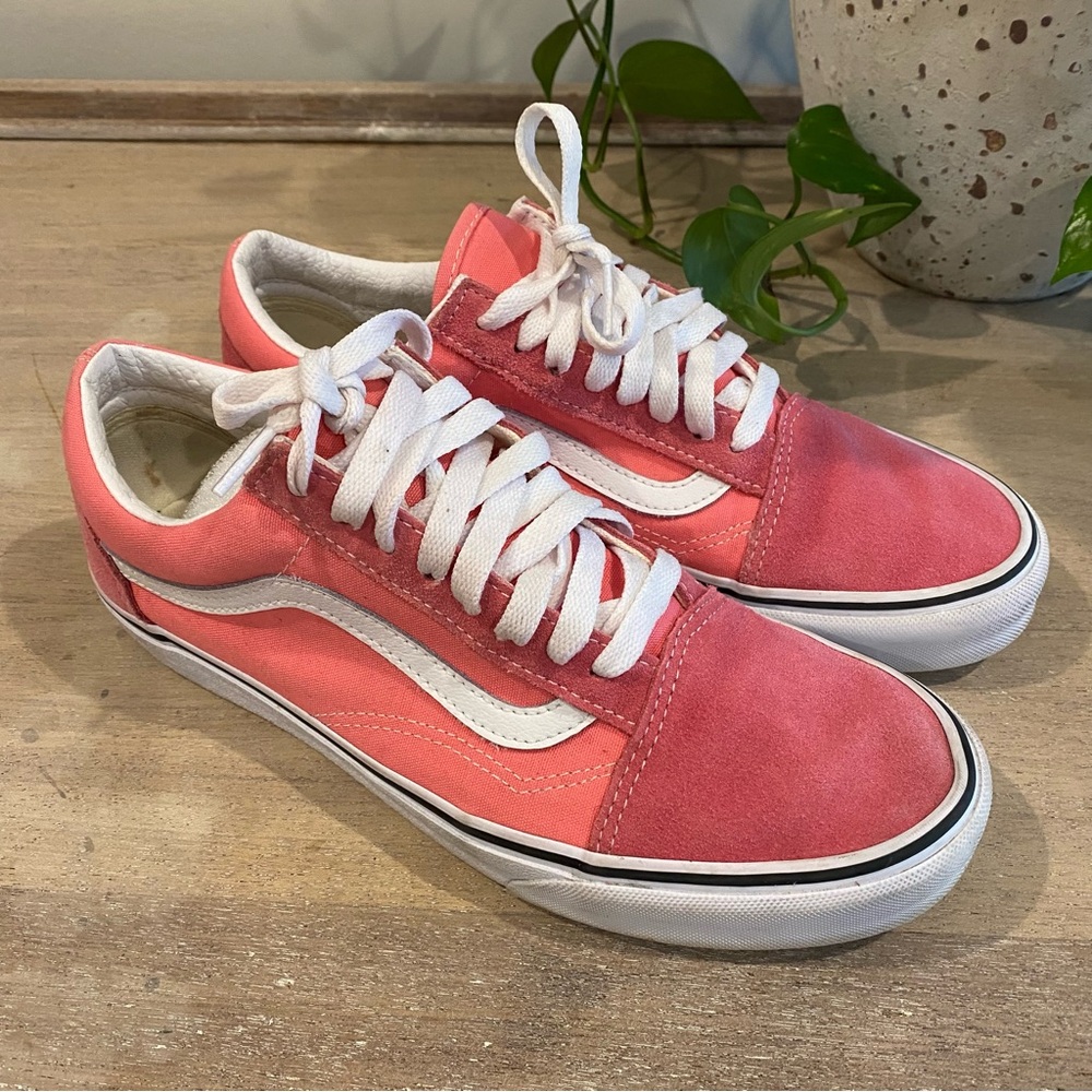 Vans Old Skool Strawberry Pink Size 10 Women’s